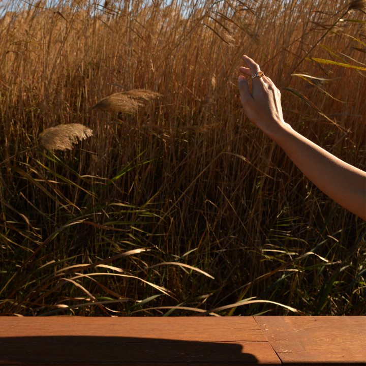 Citrine Quartz Aquatic Δαχτυλίδι