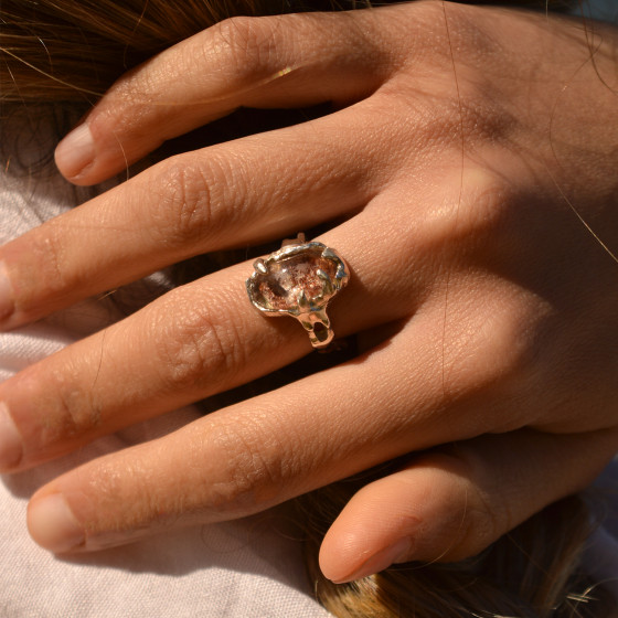 Chlorite Quartz Ring