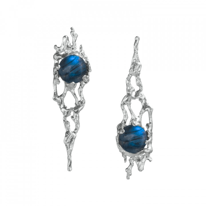 Aurora I Labradorite Earrings