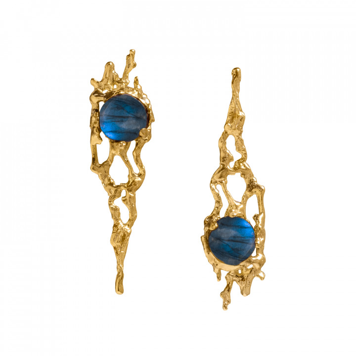 Aurora I Labradorite Earrings