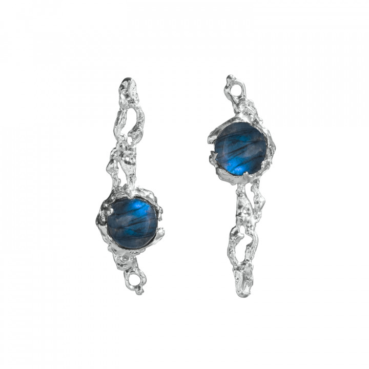 Aurora II Labradorite Σκουλαρίκια