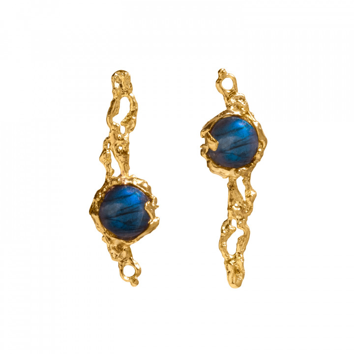 Aurora II Labradorite Σκουλαρίκια