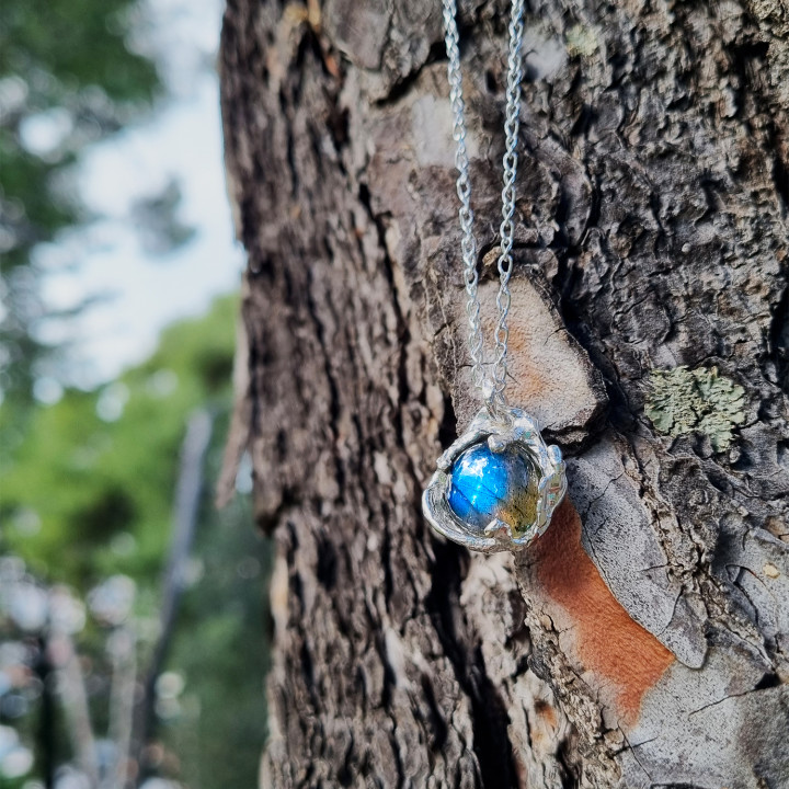 Aurora Labradorite Κολιέ
