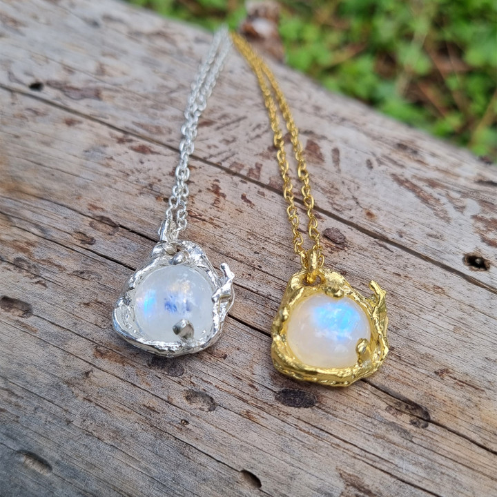 Aurora Moonstone Κολιέ