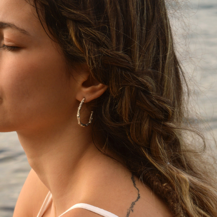 Thallus Twig Hoops I