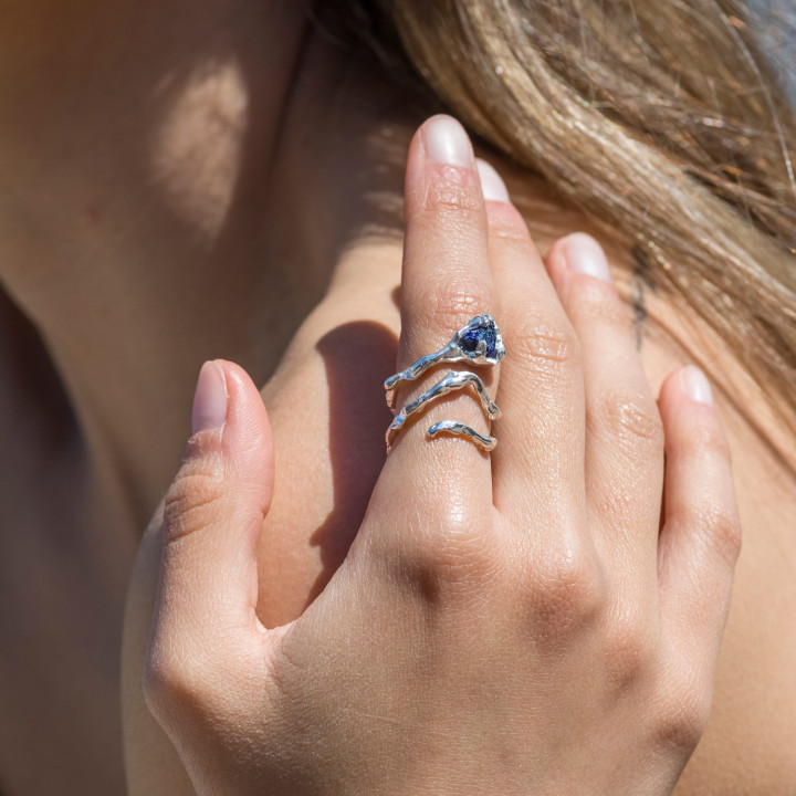 Azurite II Ring