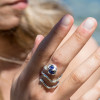 Azurite III Ring