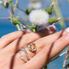 Citrine Quartz I Ring
