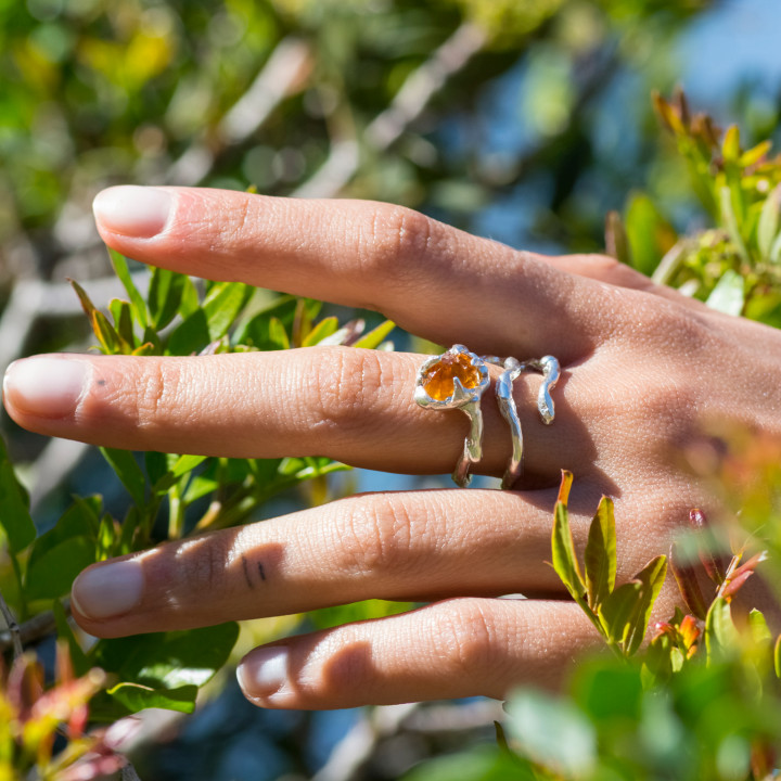 Citrine Quartz II Ring