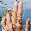 Citrine Quartz VII Ring