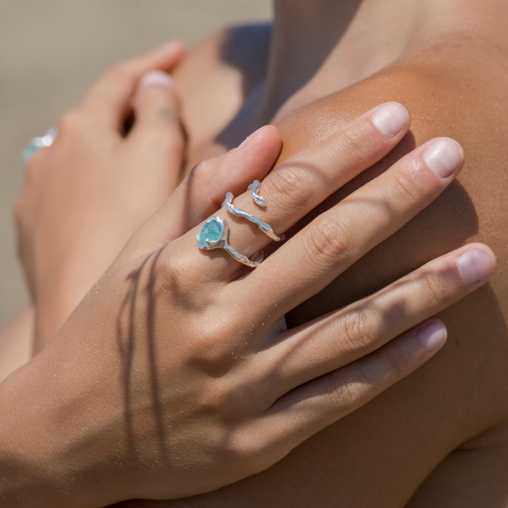 Aquamarine VI Ring