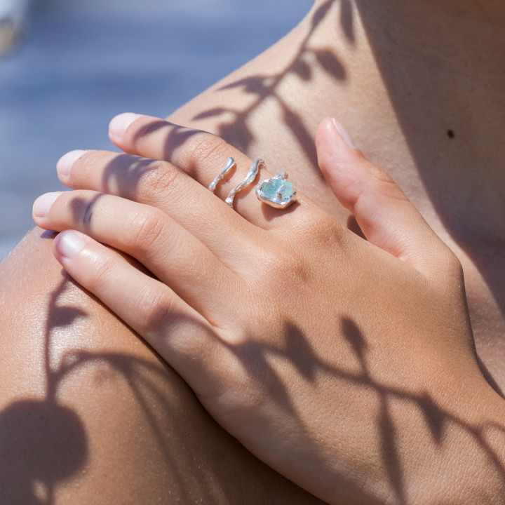 Aquamarine VIII Ring