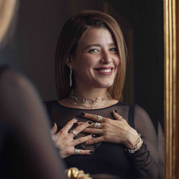 Almyra Textured Earrings