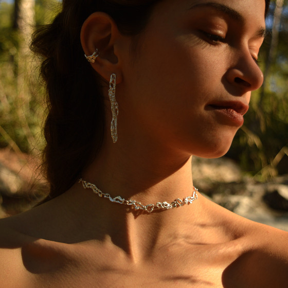 Ether Chain Choker Necklace