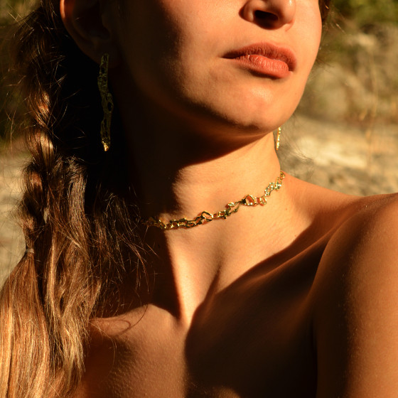 Ether Chain Choker Necklace