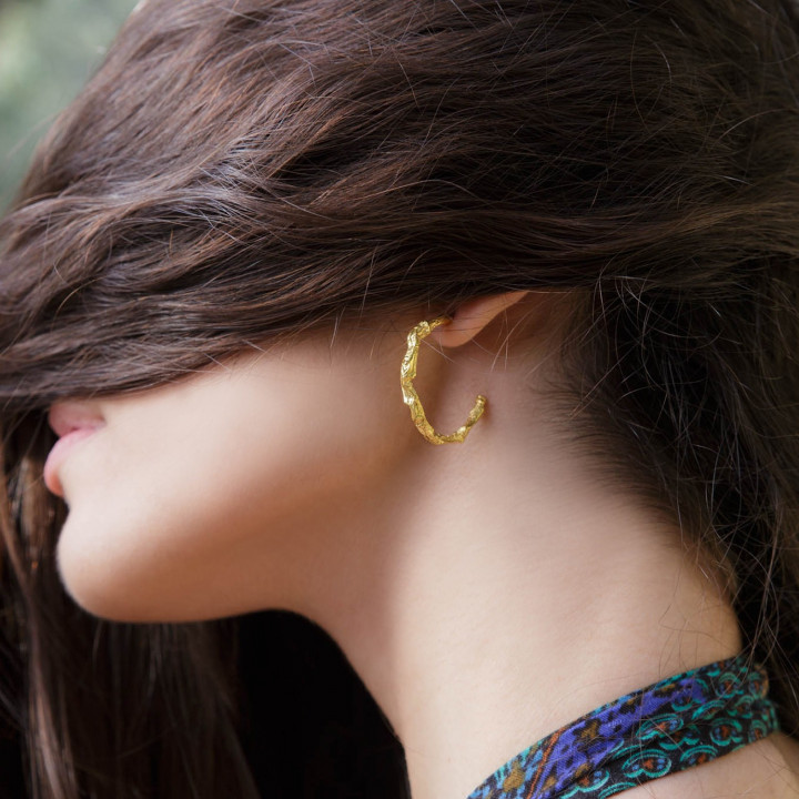 Thallus Twig Hoops I