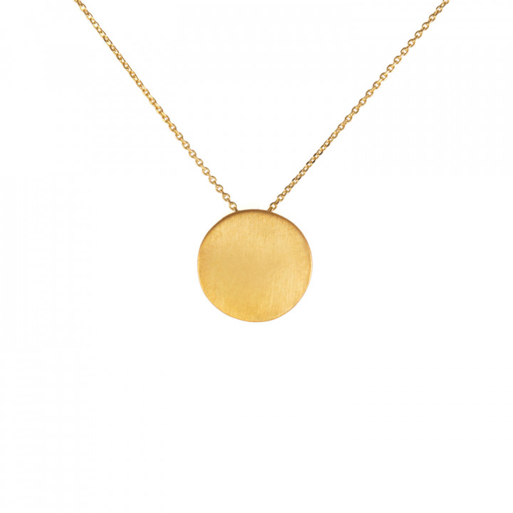 Tiny Circle Necklace