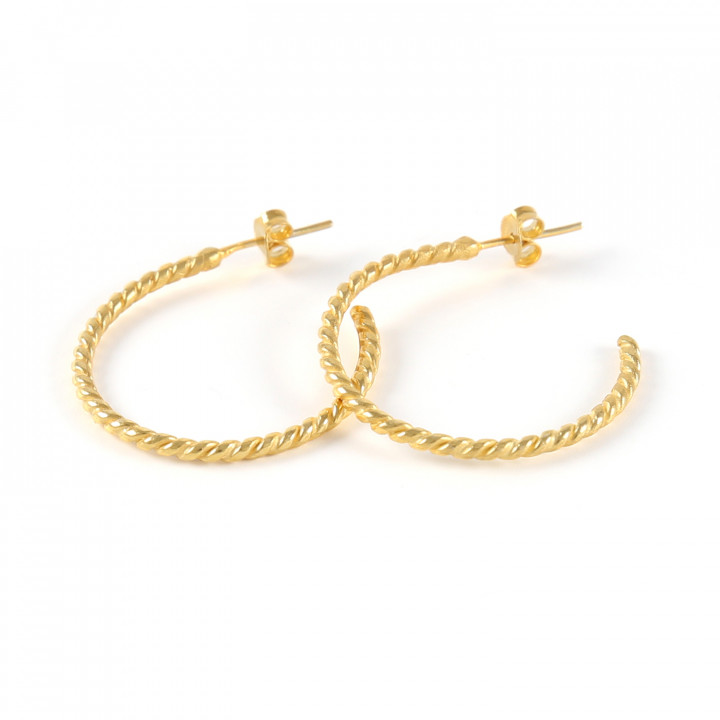 Hoop earrings