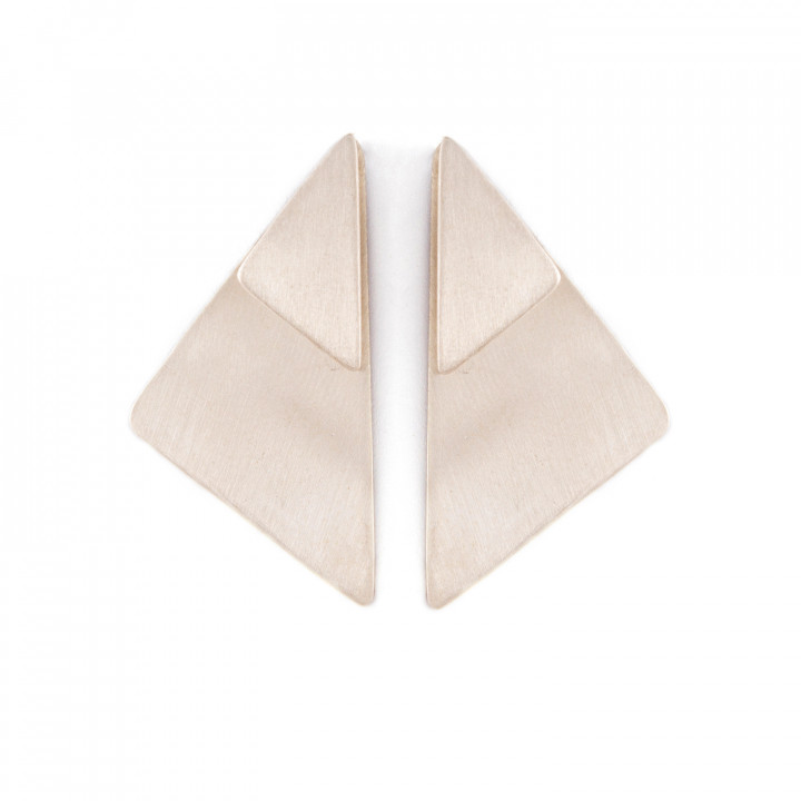 Τriangle Earjacket Σκουλαρίκια