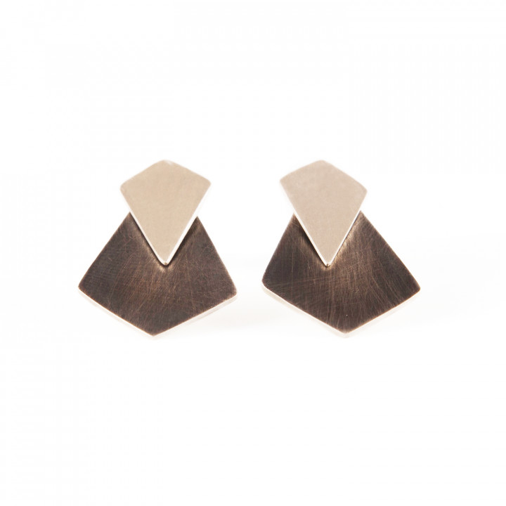 Rhombus Earjacket Σκουλαρίκια