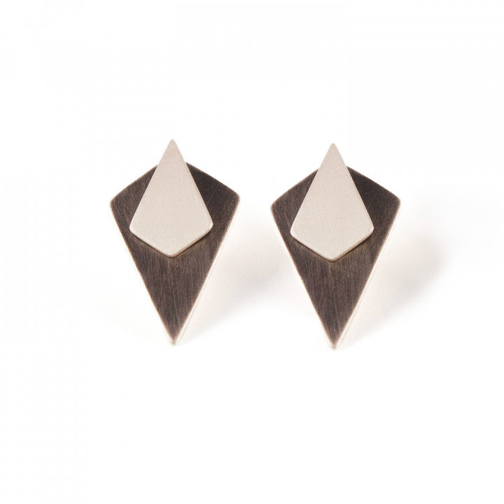 Rhombus Earjacket Σκουλαρίκια