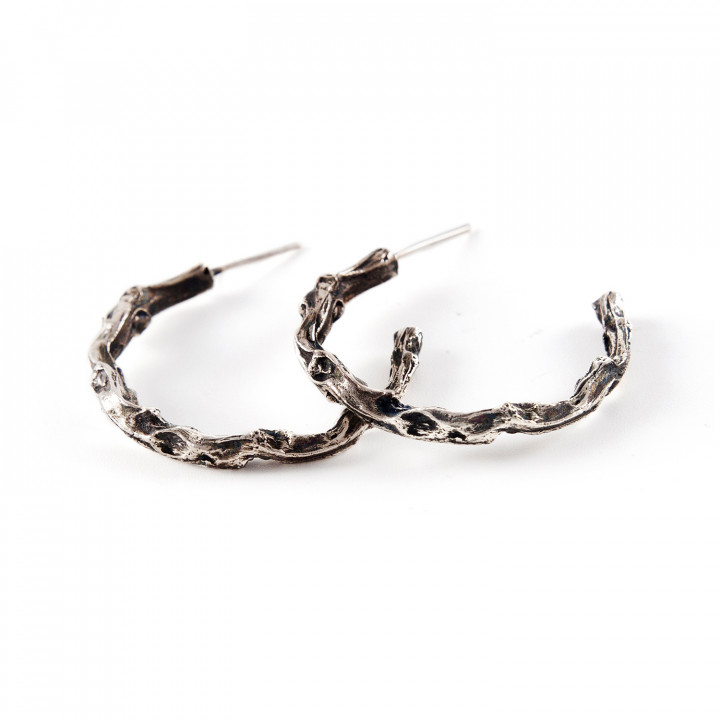 Thallus Twig Hoops I