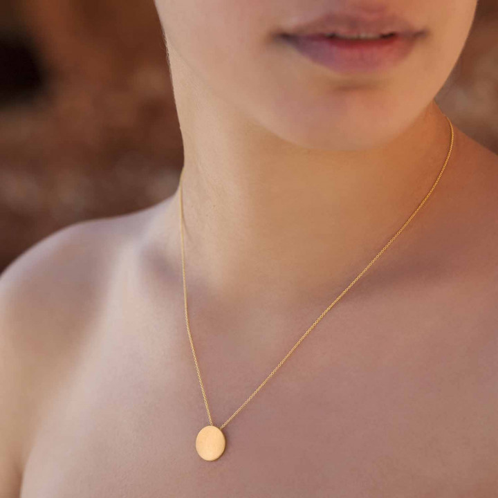 Tiny Circle Necklace