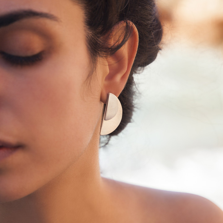 Half Moon Earjacket Σκουλαρίκια