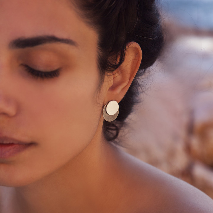 Circle Earjacket Σκουλαρίκια