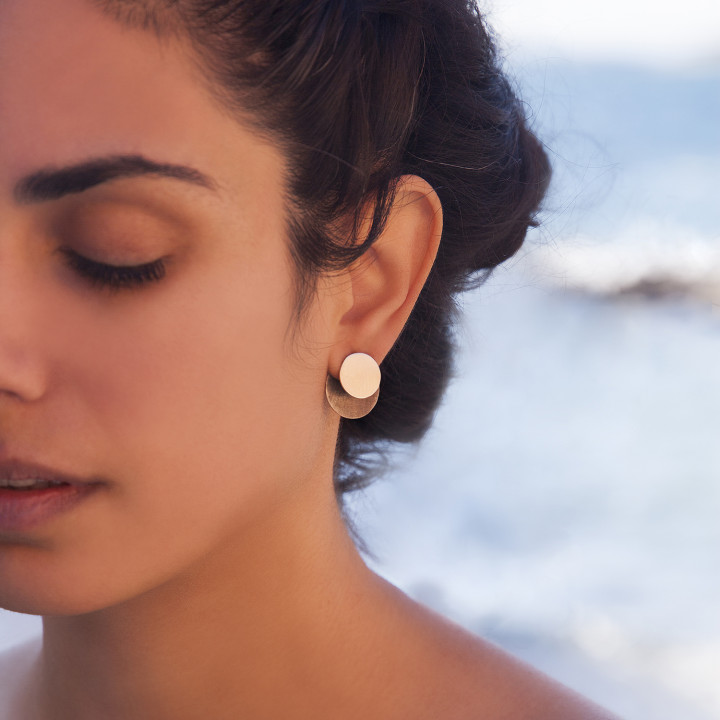Circle Earjacket Σκουλαρίκια