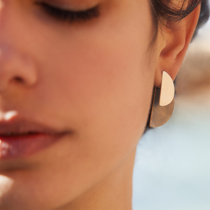 Half Moon Earjacket Σκουλαρίκια