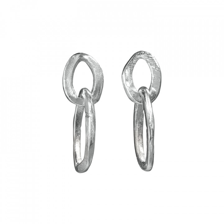 Twin Circle Εarrings