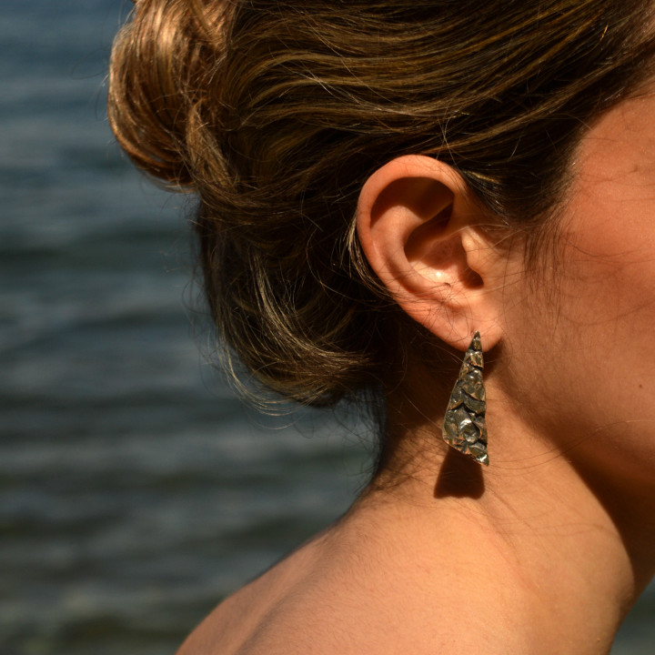 Selini Triangle Earrings